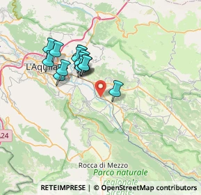 Mappa Via San Lorenzo, 67020 Fossa AQ, Italia (6.29867)