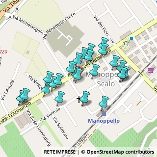 Mappa Via Rosa Luxemburg, 65025 Manoppello PE, Italia (0.09615)