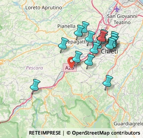 Mappa Via Rosa Luxemburg, 65025 Manoppello PE, Italia (7.48389)