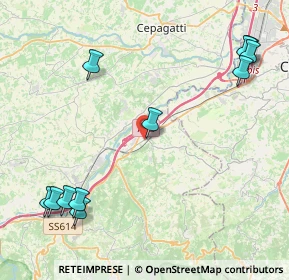 Mappa Via Rosa Luxemburg, 65025 Manoppello PE, Italia (5.84091)