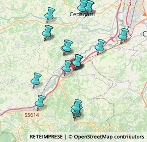 Mappa Via Rosa Luxemburg, 65025 Manoppello PE, Italia (4.081)