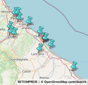 Mappa Via Cavour, 66038 Marina di San Vito CH, Italia (17.61231)