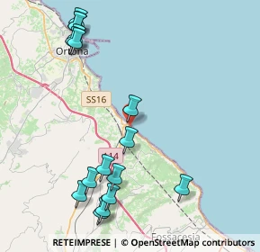 Mappa Via Cavour, 66038 Marina di San Vito CH, Italia (5.20938)