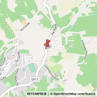 Mappa Via Piane, 9, 66011 Bucchianico, Chieti (Abruzzo)