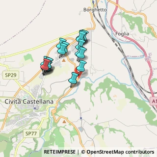 Mappa SS 3 km 57, 01033 Civita Castellana VT (1.562)