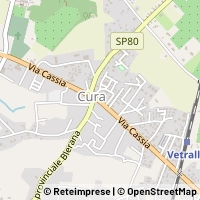 Hartă Vetralla