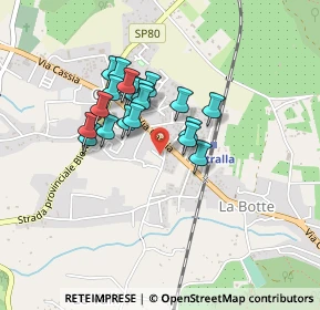 Mappa Via Fosso Grande, 01019 Vetralla VT, Italia (0.345)