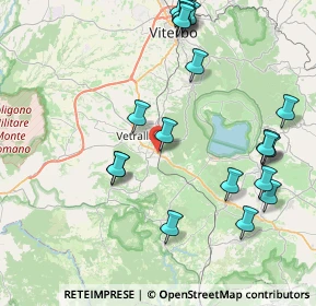 Mappa Via Fosso Grande, 01019 Vetralla VT, Italia (9.9545)