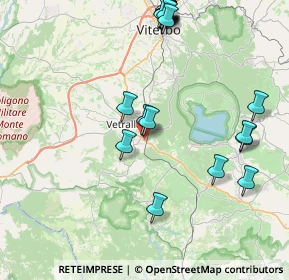 Mappa Via Fosso Grande, 01019 Vetralla VT, Italia (9.985)