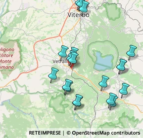 Mappa Via Fosso Grande, 01019 Vetralla VT, Italia (8.8955)
