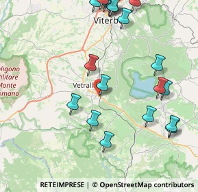 Mappa Via Fosso Grande, 01019 Vetralla VT, Italia (10.596)
