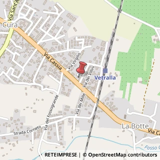 Mappa Strada Statale Cassia, 297D, 01019 Vetralla, Viterbo (Lazio)