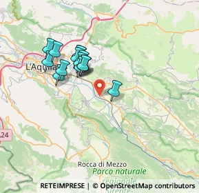 Mappa Via San Lorenzo 21 - Zona Artigianale, 67020 Fossa AQ, Italia (6.23733)