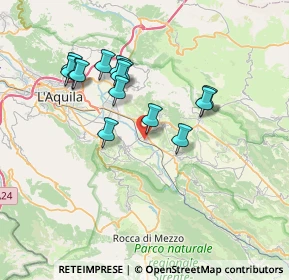 Mappa Via San Lorenzo 21 - Zona Artigianale, 67020 Fossa AQ, Italia (6.93857)