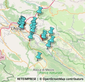 Mappa Via San Lorenzo 21 - Zona Artigianale, 67020 Fossa AQ, Italia (6.911)