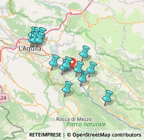 Mappa Via San Lorenzo 21 - Zona Artigianale, 67020 Fossa AQ, Italia (6.758)