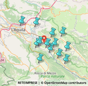 Mappa Via San Lorenzo 21 - Zona Artigianale, 67020 Fossa AQ, Italia (6.07077)