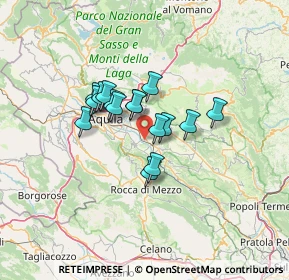 Mappa Via San Lorenzo 21 - Zona Artigianale, 67020 Fossa AQ, Italia (9.5975)