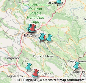 Mappa Via San Lorenzo 21 - Zona Artigianale, 67020 Fossa AQ, Italia (17.07267)