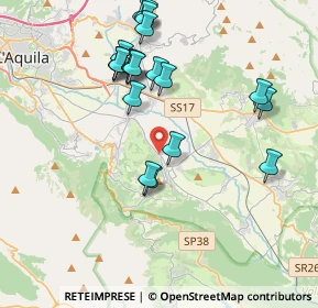 Mappa Via Monticchio, 67020 L'Aquila AQ, Italia (4.2075)