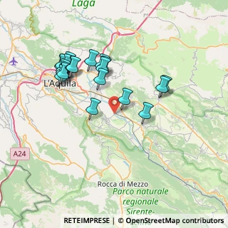 Mappa Via Stazione di Fossa, 67026 Poggio Picenze AQ, Italia (7.744)