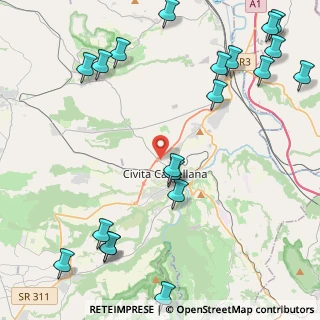 Mappa Via Corchiano, 01033 Civita Castellana VT, Italia (6.2575)