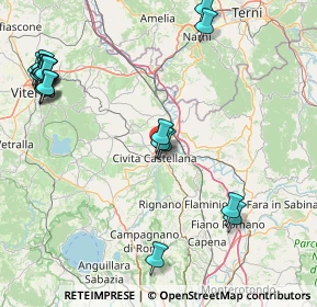 Mappa 01033 Civita Castellana VT, Italia (22.7805)