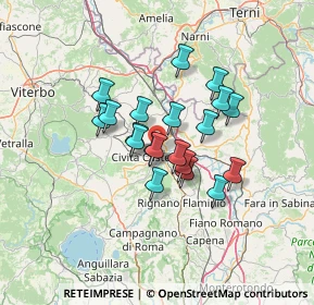 Mappa 01033 Civita Castellana VT, Italia (10.2175)