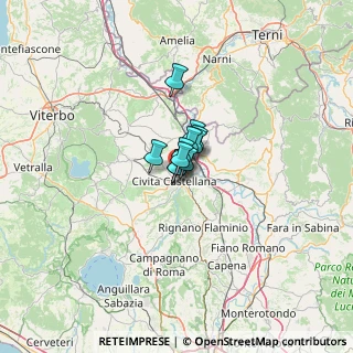Mappa Via Terni, 01033 Civita Castellana VT, Italia (3.99)