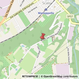 Mappa Via Santa Maria Arabona, 48, 65024 Manoppello, Pescara (Abruzzo)
