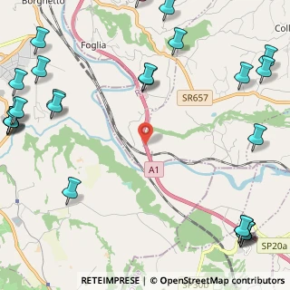 Mappa A1 - Autostrada del Sole, 02042 Civita Castellana VT, Italia (3.79231)