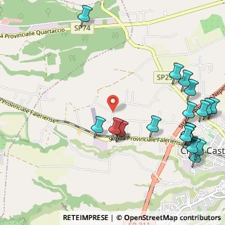 Mappa Via della Carraccia, 01033 Civita Castellana VT, Italia (1.425)