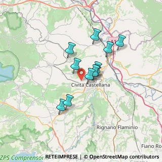 Mappa Via della Carraccia, 01033 Civita Castellana VT, Italia (5.55364)
