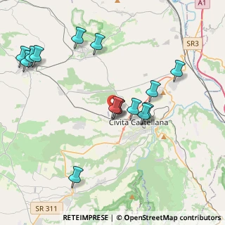 Mappa Via della Carraccia, 01033 Civita Castellana VT, Italia (4.37533)