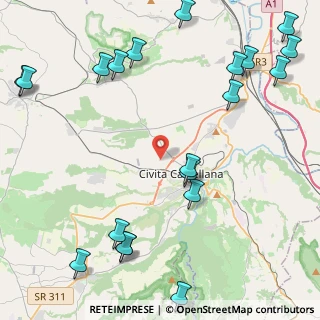 Mappa Via Primo Levi, 01033 Civita Castellana VT, Italia (6.3355)