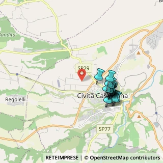 Mappa Via Primo Levi, 01033 Civita Castellana VT, Italia (1.73588)