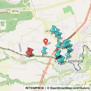 Mappa Via Primo Levi, 01033 Civita Castellana VT, Italia (0.92)