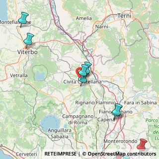 Mappa Via Primo Levi, 01033 Civita Castellana VT, Italia (28.25)