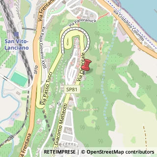 Mappa Via Orientale, 40, 66038 San Vito Chietino, Chieti (Abruzzo)