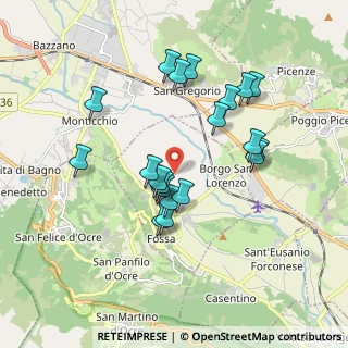 Mappa Unnamed Road, 67026 Poggio Picenze AQ, Italia (1.766)