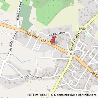 Mappa Strada Statale Cassia, 24, 01019 Vetralla, Viterbo (Lazio)