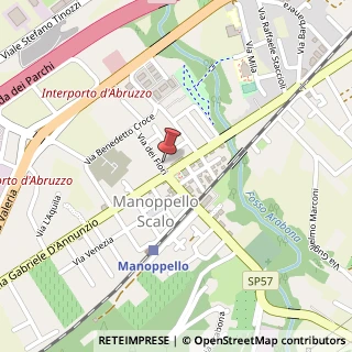 Mappa Via dei Fiori, 2, 65024 Manoppello, Pescara (Abruzzo)