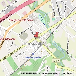Mappa Via XX Settembre, 20, 65024 Manoppello, Pescara (Abruzzo)