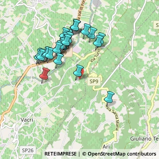 Mappa Via Colle dei Pineti, 66010 Villamagna CH, Italia (1.025)