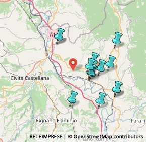 Mappa Via S. Antonio, 02042 Collevecchio RI, Italia (7.22308)