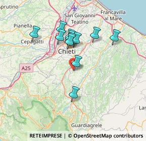 Mappa Vico III S. Camillo, 66011 Bucchianico CH, Italia (6.46)