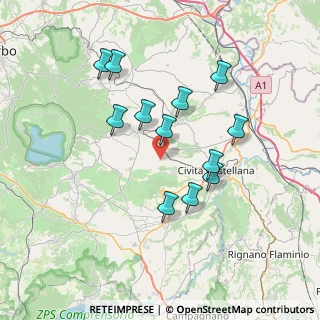 Mappa Via Santa Felicissima, 01034 Fabrica di Roma VT, Italia (6.92083)