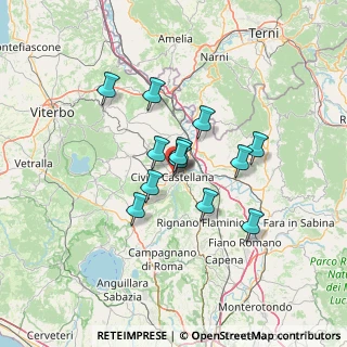 Mappa Via Filippo Tommaso Marinetti, 01033 Civita Castellana VT, Italia (10.23154)