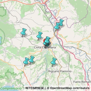 Mappa Via Filippo Tommaso Marinetti, 01033 Civita Castellana VT, Italia (5.65727)