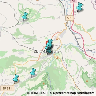 Mappa Via Filippo Tommaso Marinetti, 01033 Civita Castellana VT, Italia (3.53923)